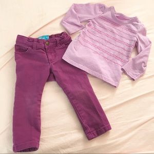 Skinny Jeans & Long Sleeve Bundle